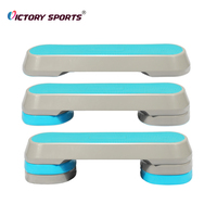Plataforma de pasos aeróbica ajustable Gimnasio Fitness Ejercicio Step Board Banco