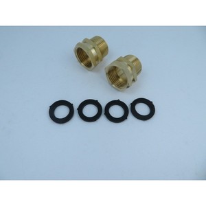 Brass Hose Adapter 3/4 Ght To 3/4 Npt Threaded Connector For Garden Water Use Durable Copper Fitting - Product Image 4