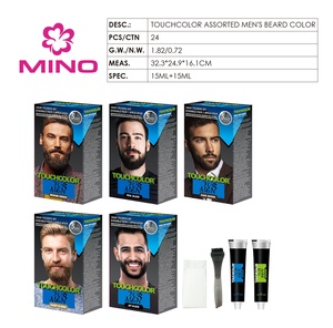 Venta al por mayor pelo Natural Color negro Real permanente barba crema - Product Image 4
