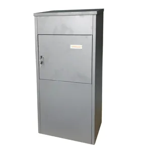 Outdoor Galvanized Steel Powder Coating Metal Storage Parcel Delivery Drop Box Parcel Safe Box