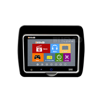 City Mini Bus Android nirkabel dengan MP5 headrest monitor hiburan 7/9/10.1 inci