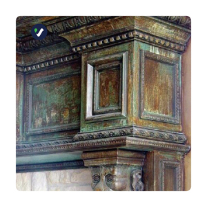 Peinture à effet de rouille de cuivre pour la décoration d'espaces commerciaux, hall d'hôtel, restaurant, bar, mur, finition fausse rouille, revêtement industriel - Product Image 4