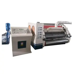 Low cost single facer e flute corrugated cardboard machine