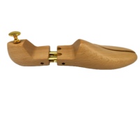 Embauchoir en bois de hêtre verni de haute qualité avec tête fendue pour étirer les chaussures en cuir