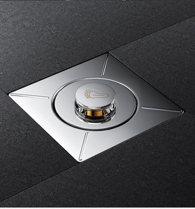 Siphon de sol moderne et minimaliste en cuivre anti-odeur pour la rénovation des toilettes et des égouts - Product Image 5