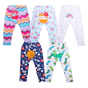 Paquete de 5 <span class=keywords><strong>Pantalones</strong></span> de Algodón Suave para Bebés, Diseño Aleatorio Multicolor - Product Image 1