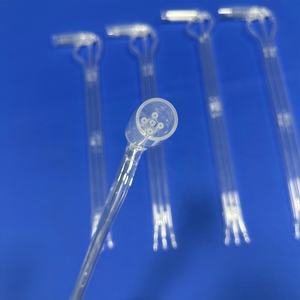 Quemador de Cuarzo Fundido Personalizado OEM, Quemador de Cuarzo de Alta Transmitancia para Procesos <span class=keywords><strong>OVD</strong></span> y VAD - Product Image 3