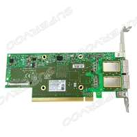 Tarjeta de Red Connect X-6 100GbE de Doble Puerto QSFP56 PCIe 4.0 X16 MCX653106A-EFAT, Adaptador InfiniBand/Ethernet