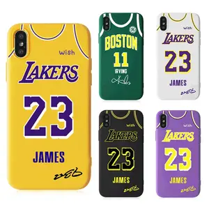 Basketbal Speler Custom Ontworpen Telefoon Gevallen Voor Iphone 6 7 8P X Xr Max 11 Pro Max, voor Iphone 11 Pro Case Basketbal