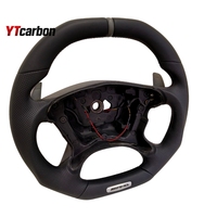 YTcarbon für E CLS CLK SL W211 C219 C209 R230 AMG Pkw-Innenzubehör, Rennsport-Stil Echtes Carbon Lenkrad
