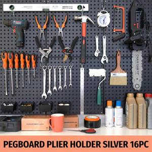 3.7 <b>pegboard</b> plier holder black 16PC OEM ODM Vietnam Origin <b>Hooks</b> & Rails <b>Pegboard</b> Mounted Iron Industrial 50*46*24mm - Product Image 3