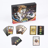 Cartes de jeu de société anime personnalisées imprimées durables, cartes de stratégie en papier couché épais pour divertissement familial et adulte