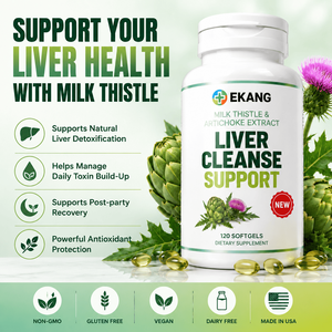 Capsule de Gélule Molle à Base de Plantes Naturelles de Qualité Alimentaire pour Adultes, Extrait d'Artichaut et Chardon-Marie, Détoxifiant Hépatique, Antioxydant - Product Image 3