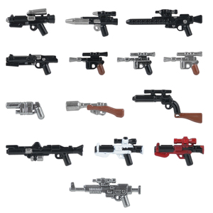 WQ31001-31005 Juego de Accesorios de Armas de la Guerra de las Galaxias, Bloques de Construcción Educativos para Niños, Juguetes de Regalo - Product Image 1