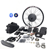 Kit de conversion de vélo électrique Plug and Play avec batterie 1500w 2000w 3000w 5000w 8000w E-Bike 48v 52v 60v 72v Ebike Moteur 2KW 3KW