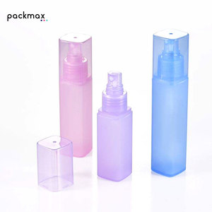 Hot Selling 60ml Clear Square Polypropylene Plastic <b>Bottle</b> with Spray <b>Pump</b> - Product Image 6