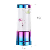 Nouvellement petite fête enfants rotondité couleur glaçure en plastique base enfant cadeau maison fête décor led méduse lumière