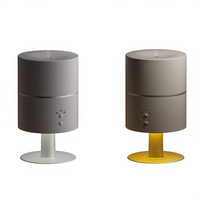 Nouvelle lampe de table multifonctionnelle de 200 ml, refroidissement et chauffage, ultrasonique, aromathérapie, fonction de minuterie, diffuseur domestique à brancher