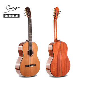 กีตาร์คลาสสิค CG-500S ขนาด 39 นิ้ว 4/4 เกรด A ไม้ซีดาร์แท้ หน้าไม้แข็ง คุณภาพสูง เคลือบเงา มีสินค้าพร้อมส่ง - Product Image 1