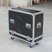 Estuche de vuelo de altavoz de matriz de línea de sonido apilable amplificador personalizado para JBL EON 615 JBL EON 612