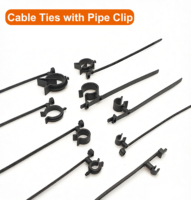 Collier de serrage pour faisceau de câblage moteur de voiture, attache-câble PA66 ignifuge, résistant aux UV, autobloquant, réglable, pour regroupement de tubes, noir