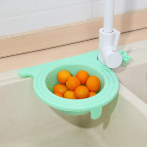 Swan Drain Basket Storage Rack Faucet Multi Functional Creative Kitchen Dish Sink Water Filtration Storage Basket - Product Image 3