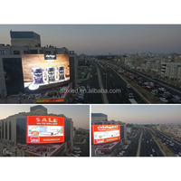 Panneaux d'affichage LED muraux extérieurs étanches IP65 de grande taille 960x960, armoire numérique pour publicité, écran LED géant