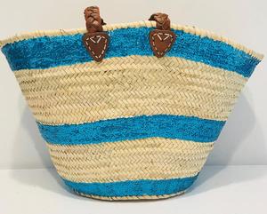 Handmade Market Strow Bag for Daily Office Use Gift for <b>Wife</b> Special Stripe - Product Image 1