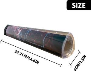 Tubo Protector de PVC Transparente para Juegos de Cartas Coleccionables (TCG) con Diseño Triangular, Logotipo Personalizado y Superficie Pulida para Exhibición - Product Image 2