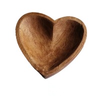 Vente en gros de bols à pâte en bois artisanaux pour la décoration intérieure Vaisselle jetable avec logo personnalisé pour bougie de Noël