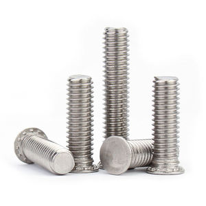 Premium 304 Edelstahl Pressplatte Selbstklemmende Bolzenplattenbefestigung Rostfreie Drucknietenschrauben - Product Image 1