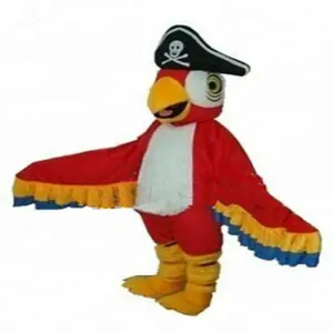 Funtoys Perroquet avec ailes Costume de mascotte pour adulte Animal de dessin animé pour Halloween Party Carnaval