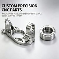 Support de fixation structurel usiné CNC sur mesure et assemblage de bague de roulement de précision