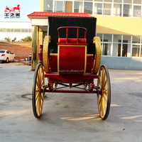 Calèche royale électrique de luxe personnalisée à vendre, calèche électrique sans chevaux 4 places, calèche touristique