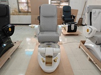 Fauteuil de Spa Multifonctionnel Haut de Gamme pour Salon de Beauté, avec Fonction Bain de Pieds, Idéal pour Manucure et Pédicure, à Prix Abordable