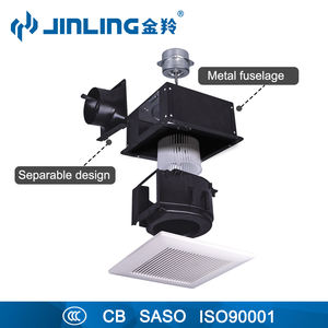 Ventilateur d'extraction à montage au plafond en métal avec moteur AC 110/220V, ventilateur <span class=keywords><strong>de</strong></span> <span class=keywords><strong>conduit</strong></span> <span class=keywords><strong>de</strong></span> <span class=keywords><strong>ventilation</strong></span> pour la maison et le bureau - Product Image 4