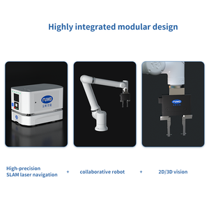 Composito 25KG AGV Robot Mobile intelligente Robot industriale per la movimentazione della scatola scheda dimostrativa di prototipazione e Kit - Product Image 3