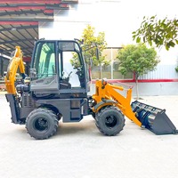 Chargeuse-pelleteuse diesel, tracteur, nouvelle chargeuse-pelleteuse, mini-chargeuse-pelleteuse 4x4, chargeuse-pelleteuse
