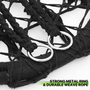 Patio intérieur balançoire chaise <span class=keywords><strong>suspendu</strong></span> hamac <span class=keywords><strong>macramé</strong></span> pour chambre Camping balançoire Portable Durable meubles d'extérieur décor à la maison - Product Image 5