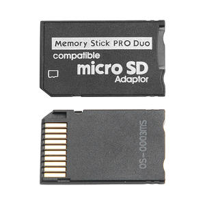 Adaptador de Tarjeta Micro SD TF a MS para <span class=keywords><strong>PSP</strong></span> <span class=keywords><strong>1000</strong></span>, Lector de Tarjetas Memory <span class=keywords><strong>Stick</strong></span> Pro Duo para PSP2000 PSP3000, Convertidor de Tarjetas de Memoria - Product Image 2