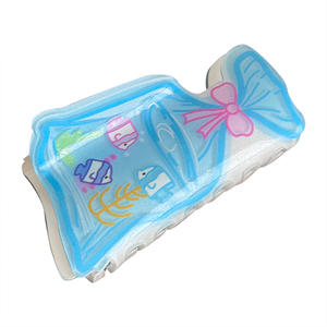 Pinzas para el Cabello con Diseño de Animales Personalizables de Fábrica <span class=keywords><strong>Wow</strong></span> Sheila, Pinzas para el Cabello con Diseño de Oso, Tiburón, Gatito de Dibujos Animados, Estilo Europeo y Americano - Product Image 5