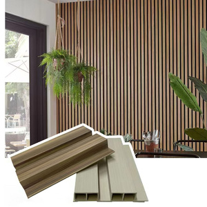 Joydeco tùy chỉnh 3D PVC tường tấm ốp thay thế ngoài trời Nhựa WPC Panel tường cho căn hộ nhà máy cung cấp - Product Image 2