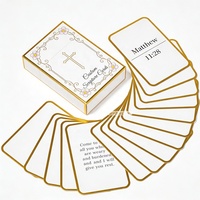 Cartes d'affirmation positives quotidiennes personnalisées avec versets bibliques, inspirées de la méditation et de l'auto-soin chrétien