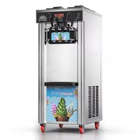 Machine à glace molle LEDE, garantie 1 an, 220V, yaourt, facile à utiliser, vente flash Black Friday, machine à glace molle