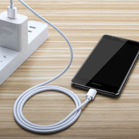 Câble USB de type C, câble de chargeur de données USB A vers USB C mâle pour téléphone portable