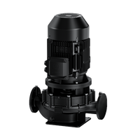 Pompe verticale en ligne GDX à haut débit pour pompe à chaleur air-eau, circulation d'eau intensif, installation et fonctionnement compacts