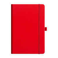 Carnet A5 en PU à couverture rigide avec sangle élastique, journal ligné, bloc-notes pour le bureau et les affaires