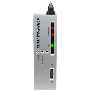 Probador Moissan portátil Estuche de cuero ABS duradero Equipo de herramientas de joyería de gemas de alta precisión Medición de máquina de laboratorio de 1 año - Product Image 3