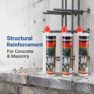 Asmaco Epoxidkleber Struktureller Klebstoff Füllmasse Rissreparatur-Verbindung für Bewehrungsstahl-Befestigungsbolzen Epoxid-Konstruktionspackmasse - Product Image 3