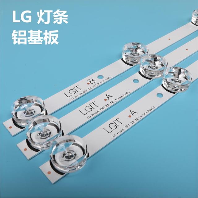 TV LED Backlight Strip for LG 32"TV Innotek Drt 3.0 32 LGIT Drt3.0 WOOREE A/B UOT 32MB27VQ 32LB5610 32LB552B 32LF5610 Lg32lf560